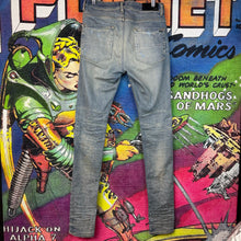 Load image into Gallery viewer, Amiri Distressed Skinny Jeans Size 30”