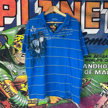 Load image into Gallery viewer, Y2K Machine Eagle Crest Polo Shirt Size XL
