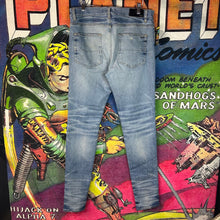 Load image into Gallery viewer, Amiri MX1 Distressed Jeans Blue Size 33”