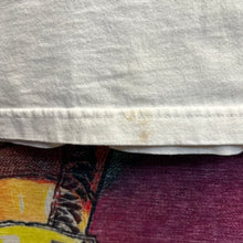 Load image into Gallery viewer, Y2K Batman Strong Silent 6 Flags Ringer Tee Size XL