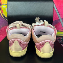 Load image into Gallery viewer, Lanvin Curb Sneakers Crystal Embellished Pink Size 41 / 8