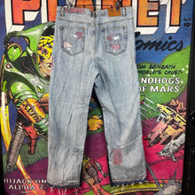 Load image into Gallery viewer, Project Capri Distressed Denim Jeans Size 38"