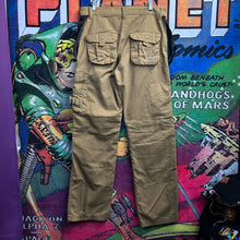 Load image into Gallery viewer, Khaki Cargo Pants Size 32”