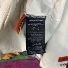 Load image into Gallery viewer, Heron Preston Cyrillic Turtleneck White Size Small