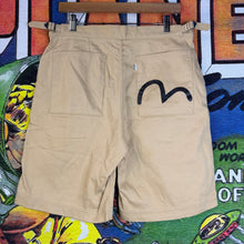 Load image into Gallery viewer, Evisu x Necessary or Unnecessary Shorts Size 30”-32”