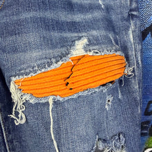 Load image into Gallery viewer, Amiri MX-1 Ultrasuede Biker Jeans Size 29”