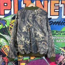 Load image into Gallery viewer, Y2K Jerzees Mossy Oak Camo Bomber Jacket Size Large