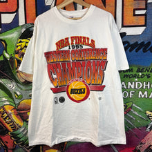 Load image into Gallery viewer, Vintage 1995 NBA Western Conference Champions Houston Rockets Tee XL