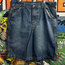 Load image into Gallery viewer, Y2K BuiltRite Wide Leg Baggy Jorts Size 36