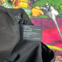 Load image into Gallery viewer, Purple P026 Black Paisley Bootcut Jeans Size 34” (fits 38”)