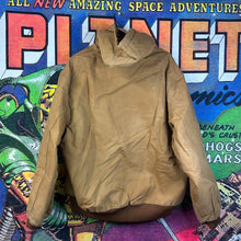 Load image into Gallery viewer, Carhartt Khaki Hooded Jacket Size Large