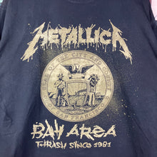 Load image into Gallery viewer, Metallica Bay Area “Thrash Since 1981” Tee Size XL