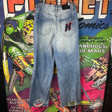 Load image into Gallery viewer, Happy Memories Don’t Die HMDD Baggy Ripped Jeans Size S / 30-32”