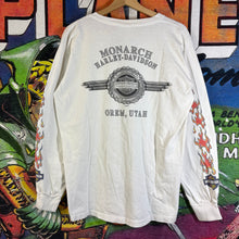 Load image into Gallery viewer, Y2K Harley-Davidson Flames Orem, Utah Tee Size Large