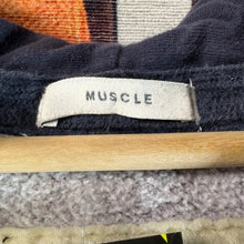 Load image into Gallery viewer, Abercrombie & Fitch Striped Zip Up Hoodie Size Large