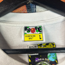 Load image into Gallery viewer, Bape Lightning Ape Head Tee Size Large