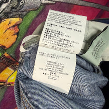 Load image into Gallery viewer, Off White Diagonal Stripe Jeans Size 32”