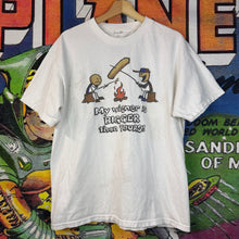 Load image into Gallery viewer, My Weiner Is Bigger Than Yours Tee Size Large