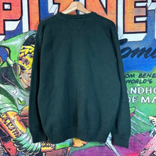 Load image into Gallery viewer, Vintage 90s Tommy Hilfiger Solid Green Crewneck Sweatshirt Size Large