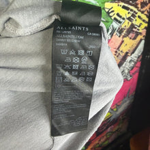 Load image into Gallery viewer, All Saints Floral Skull Tee Size Large