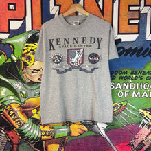 Load image into Gallery viewer, Y2K Gray Kennedy Space Center NASA Tee Size Medium