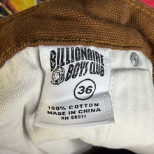 Load image into Gallery viewer, Billionaire Boys Club Embroidered Cargo Pants Size 36