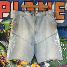 Load image into Gallery viewer, Warren Lotas Baggy Moto Jean Shorts Size XL / 42”