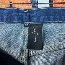 Load image into Gallery viewer, Cactus Jack Fragment ‘From Our Minds’ Jeans Size 32”