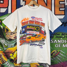 Load image into Gallery viewer, Vintage 1997 NHRA Winston Drag Racing “Hotter Than Texas Chili” Tee Size Medium