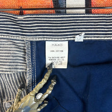 Load image into Gallery viewer, Bape Bananas Pinstriped Jean Shorts Size 38”