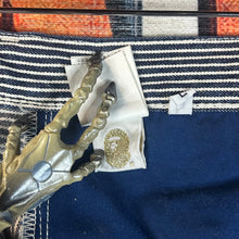 Load image into Gallery viewer, Bape Bananas Pinstriped Jean Shorts Size 38”