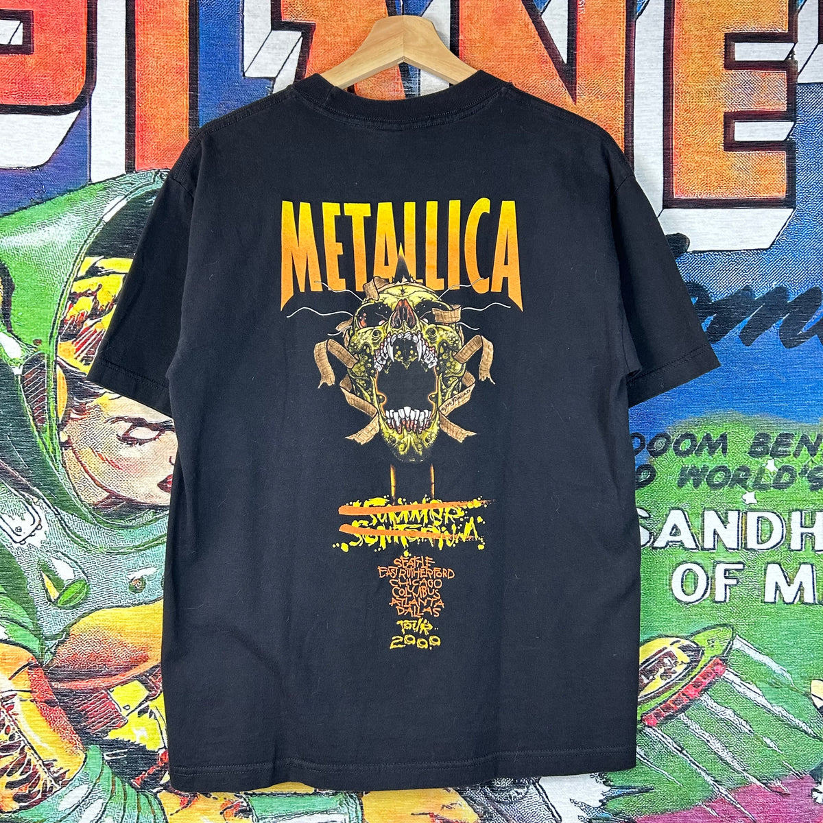 Vintage Y2K 00s Metallica 'Summer Sanitarium Tour 2000' Pushead