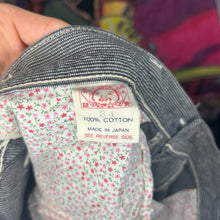 Load image into Gallery viewer, Evisu Striped Denim Shorts Size 34”