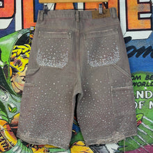 Load image into Gallery viewer, NWT Birth Of Royal Child Rhinestone Shorts Size 32”