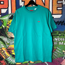 Load image into Gallery viewer, Supreme Small Box Logo Teal Tee Size Medium