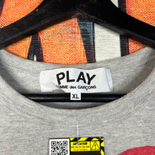 Load image into Gallery viewer, Comes Des Garçon PLAY Logo Tee Size XL