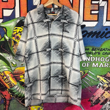 Load image into Gallery viewer, Y2K Southpole Button Up Rayon Shirt Size Large