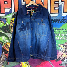 Load image into Gallery viewer, Y2K Mecca Denim Jacket Sizs 2XL