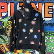 Load image into Gallery viewer, Bape Galaxy Shark Full Zip Up Hoodie Size Small
