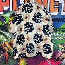 Load image into Gallery viewer, Y2K No Boundaries Dragon Rayon Button Up Size 2XL