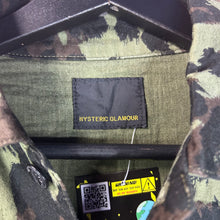 Load image into Gallery viewer, Hysteric Glamour Camouflage Button Up Shirt Size 1/Small