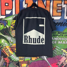Load image into Gallery viewer, Rhude Chevron Tee Black Size Medium