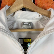 Load image into Gallery viewer, Y2K Nike White Track Jacket Size Womens Medium