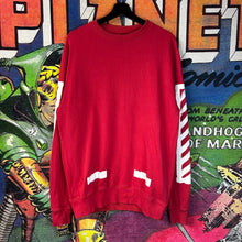 Load image into Gallery viewer, Off-White Diagonal Sweatshirt Size Small