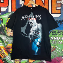 Load image into Gallery viewer, Y2K 2007 Assassin’s Creed Game Promo Graphic Tee Size L