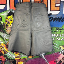 Load image into Gallery viewer, Distressed Waxed Grey Wide-Leg Shorts "Ipanema, Brazil " Shorts Size 32"