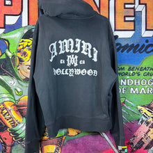 Load image into Gallery viewer, Amiri Logo Hollywood Hoodie Size Medium
