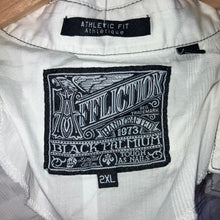Load image into Gallery viewer, Affliction Athletic Fit ‘Live Fast’ L/S Button Down Shirt Size 2XL
