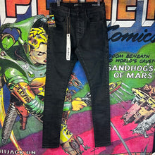 Load image into Gallery viewer, Purple Brand Black Skinny Jeans Size 29”