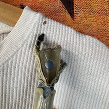 Load image into Gallery viewer, Y2K White Quiksilver Eagle Thermal Long Sleeve Size XL